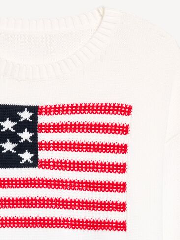 Old Navy Seaside Cotton Long-Sleeve Flag Sweater - Sea Salt in Saudi Arabia