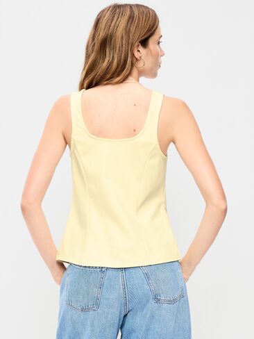 Old Navy Sleeveless Button-Down Top - Celestine in Saudi Arabia