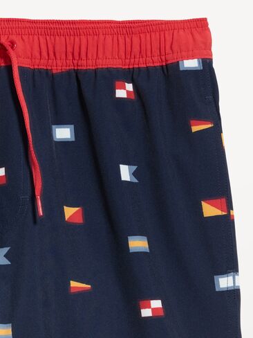 سروال السباحة Old Navy - درزة داخلية 7 بوصة - على علم متعدد in Kuwait
