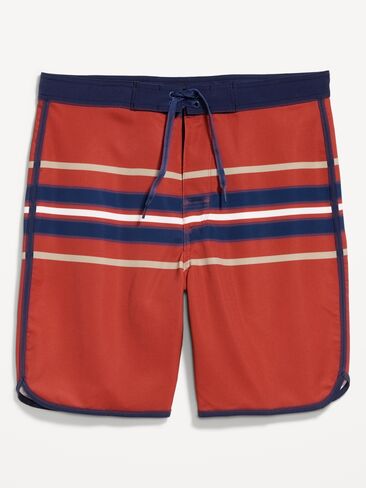 شورت Old Navy Boardshort -- درزة داخلية 8 بوصة - شريط أحمر in Saudi Arabia