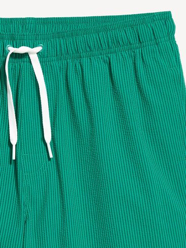 Old Navy Swim Trunks -- 7-inch inseam - Green Stripe in Saudi Arabia
