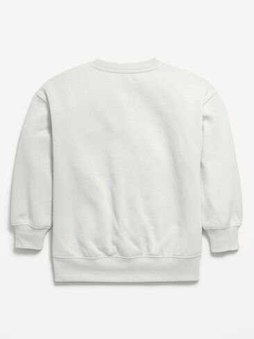 سويت شيرت تونيك برسومات كبيرة الحجم للبنات من Old Navy Peanuts™ Snoopy - رمادي فاتح مرقش in Saudi Arabia
