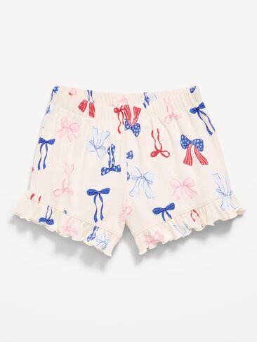 شورت Old Navy مضلع مكشكش للفتيات الصغيرات - فيونكات in Kuwait