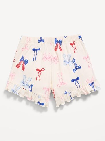 شورت Old Navy مضلع مكشكش للفتيات الصغيرات - فيونكات in Kuwait
