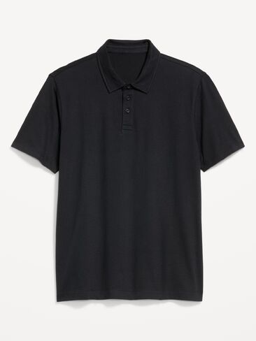 Old Navy Classic Fit Jersey Polo - BlackJack in Kuwait