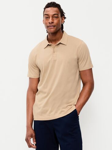 قميص بولو جيرسي بقصة كلاسيكية من Old Navy - كتان مجفف in Kuwait