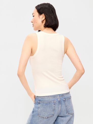 Old Navy Lace-Up Tank Top - Sea Salt in Saudi Arabia