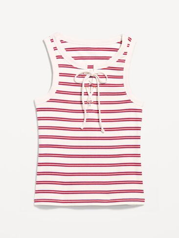 قميص بدون أكمام برباط من Old Navy - شريط أحمر وأزرق in Saudi Arabia