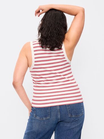 قميص بدون أكمام برباط من Old Navy - شريط أحمر وأزرق in Saudi Arabia