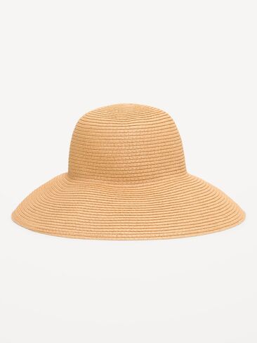 Old Navy Straw Sun Hat for Women - Neutral in Saudi Arabia