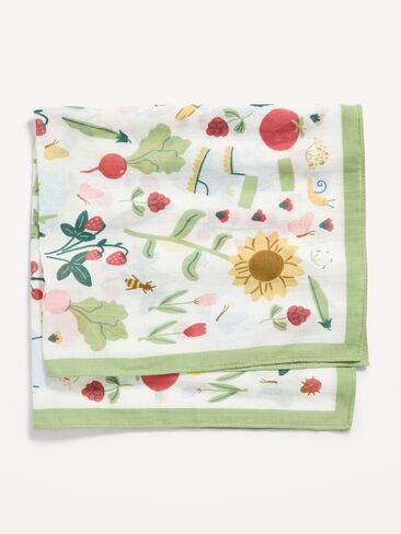 Old Navy Cotton Scarf - Garden Party in Saudi Arabia