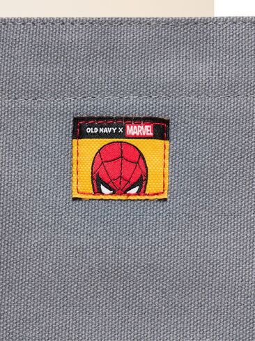 حقيبة حمل كبيرة من Old Navy Old Navy x Marvel Spider-Man - رمادي منقط in Saudi Arabia