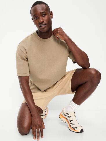 Old Navy Dynamic Fleece T-Shirt - Toasted Almond in Saudi Arabia