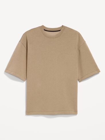 Old Navy Dynamic Fleece T-Shirt - Toasted Almond in Saudi Arabia
