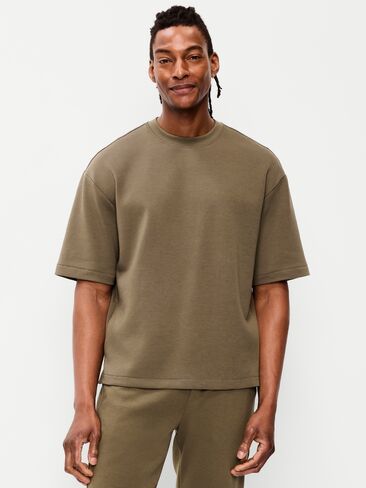 Old Navy Dynamic Fleece T-Shirt - Brown in Saudi Arabia