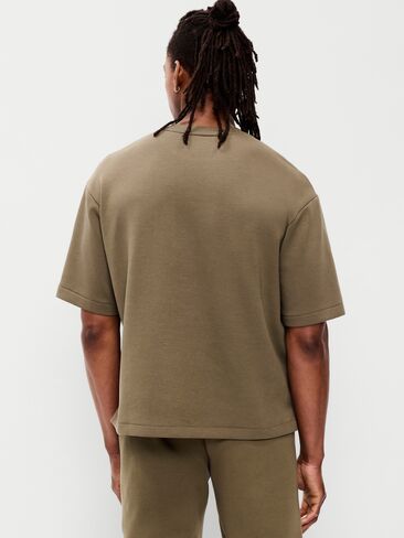 Old Navy Dynamic Fleece T-Shirt - Brown in Saudi Arabia