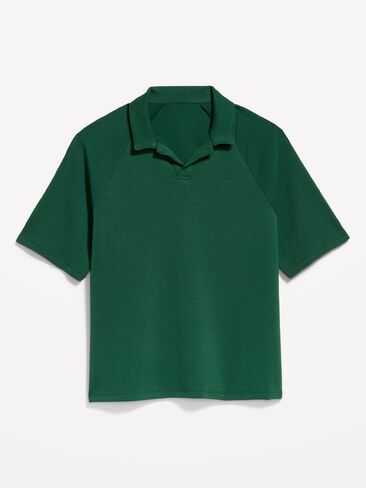 Old Navy Dynamic Fleece Short-Sleeve Polo - Plant Life in Saudi Arabia
