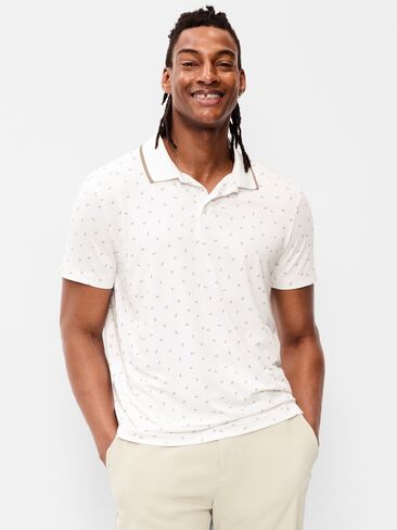 Old Navy CloudMotion Polo - White Flower in Saudi Arabia
