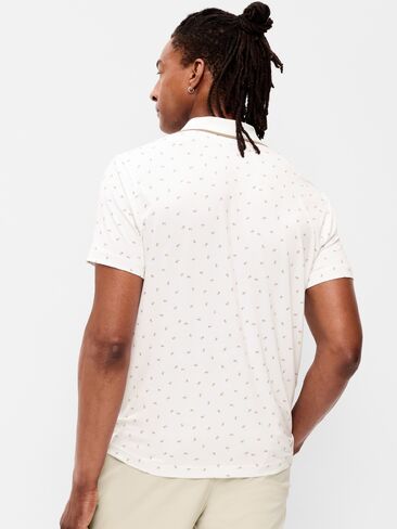 Old Navy CloudMotion Polo - White Flower in Saudi Arabia