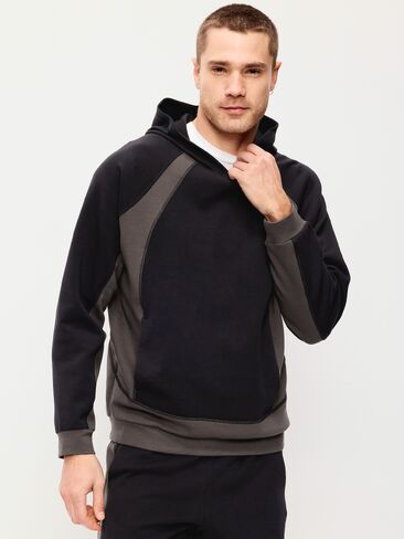 هودي Old Navy Dynamic Fleece Popover - بلاك جاك in Saudi Arabia