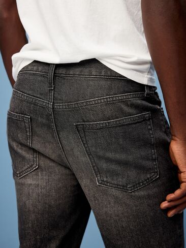 Old Navy Boot-Cut Built-In Flex Jeans - Washed Black in Saudi Arabia