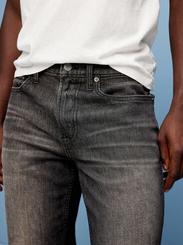 Old Navy Boot-Cut Built-In Flex Jeans - Washed Black in Saudi Arabia