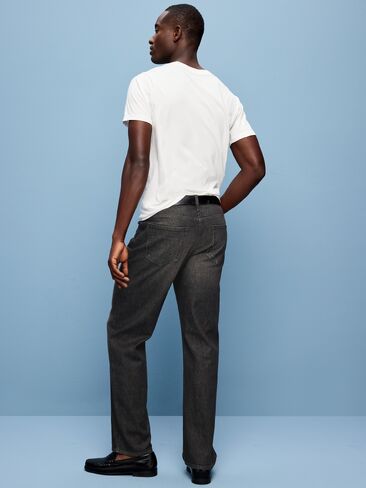 بنطال جينز Old Navy فضفاض مدمج - أسود مغسول in Kuwait