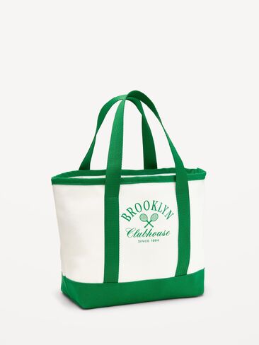 Old Navy Small Graphic Tote Bag - GREEN MANGROVE in Saudi Arabia