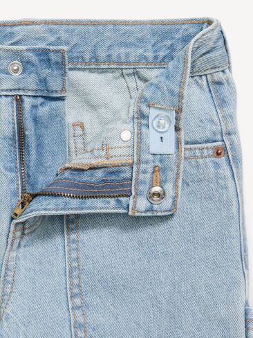 Old Navy Baggy Carpenter Utility Jeans for Boys - Light Wash in Saudi Arabia