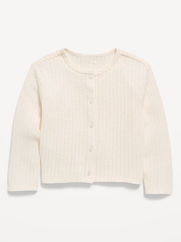 سترة صوفية من Old Navy للفتيات الصغيرات - Creme De La Creme in Saudi Arabia