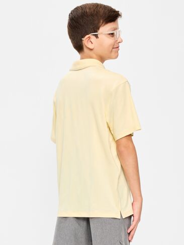 قميص بولو عالي الأداء للأولاد من Old Navy CloudMotion - لون اللوز البارد in Saudi Arabia