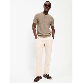 Old Navy Relaxed Sweater T-Shirt - Heather Oatmeal in Kuwait