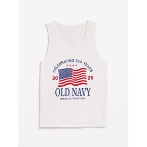تانك برسومات شعار Old Navy - أبيض ساطع in Kuwait