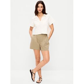 Old Navy High-Waisted OGC Chino Shorts -- 4-inch inseam - Toasted Almond in Kuwait