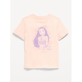 تي شيرت برسومات Old Navy Disney© Moana للفتيات الصغيرات - وردي أويستر in Kuwait