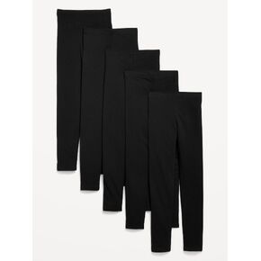 Old Navy Leggings 5-Pack for Girls - Black Jack in Saudi Arabia