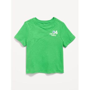 تي شيرت مطبوع عليه شعار بأكمام قصيرة من Old Navy للأولاد الصغار - CHRYSALIS in Kuwait