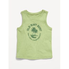 تيشيرت بدون أكمام مطبوع عليه شعار Old Navy للأولاد الصغار - DANDELION LEAF in Kuwait