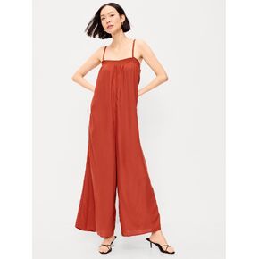 Old Navy Airy Smocked-Top Jumpsuit - RUSSET MOON in Saudi Arabia