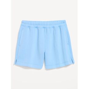Old Navy High-Waisted Bounce Fleece Shorts -- 5-inch inseam - Monet Blue in Saudi Arabia