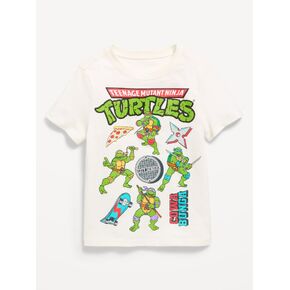 تي شيرت برسومات للجنسين من Old Navy Teenage Mutant Ninja Turtles™ للأطفال الصغار - ملح البحر in Kuwait