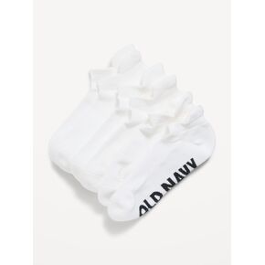 Old Navy 3-Pack Athletic Ankle Socks for Men - White in Saudi Arabia