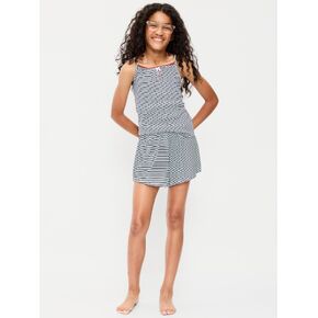 طقم بيجامة وشورت مقلم للبنات من Old Navy - شريط كحلي in Kuwait