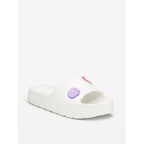 صنادل ذات نعل سميك من Old Navy للفتيات (معتمدة على النباتات جزئيًا) - Creme De La Creme in Kuwait