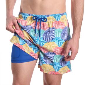Capelle Miami Bayside Shade, Splash Hybrid Short, Compression Lined Swim and Resort Trunk in Kuwait