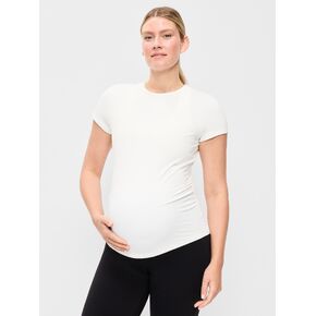 Old Navy Maternity Studioقميص جيرسي ناعم بأكمام قصيرة - ماجنوليا in Kuwait