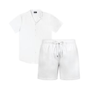 Capelle Miami Arctic White - Men's Matching Resort Set in Kuwait