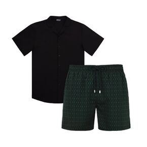 Capelle Miami Midnight Ipanema - Men's Matching Resort Set in Kuwait