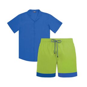 Capelle Miami Citrus Tide - Men's Matching Resort Set in Kuwait