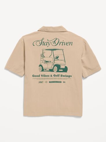 Old Navy Short-Sleeve Boxy Graphic Shirt for Boys - Shore Enough in Saudi Arabia